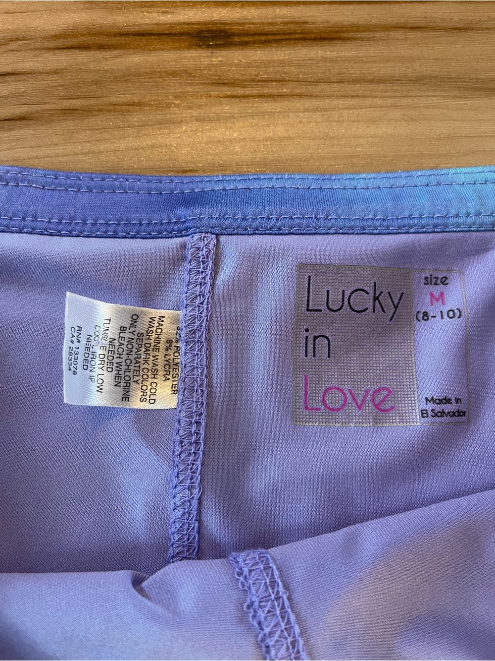 Lucky in Love Skort Womens Medium M 8-10 Colorful Tiered Golf Tennis Pickleball - Picture 3 of 7